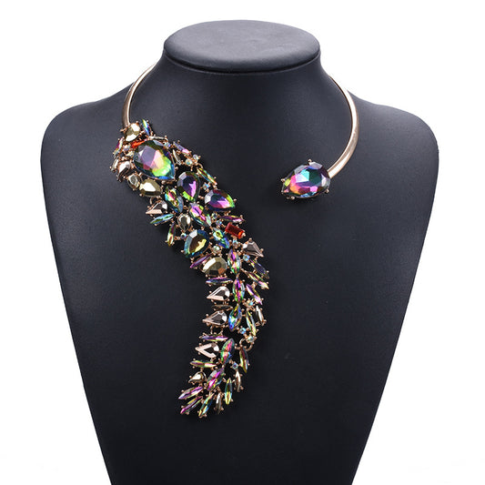 Collares Choker de Cristales Brillantes - Accesorios de Joyería Fina para Mujer