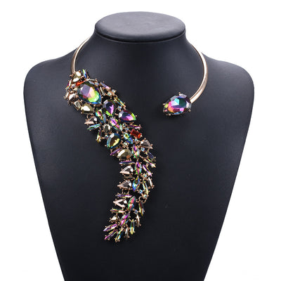 Collares Choker de Cristales Brillantes - Accesorios de Joyería Fina para Mujer