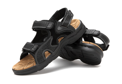 Sandalias de Cuero para Hombre con Plataforma y Puntera - Piel Premium para Exterior - Image 10