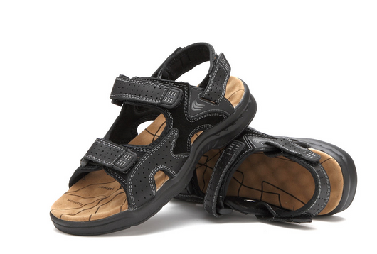 Sandalias de Cuero para Hombre con Plataforma y Puntera - Piel Premium para Exterior - Image 15