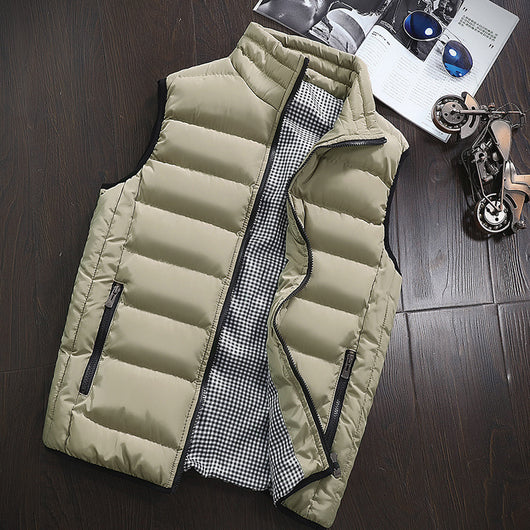 Chaleco de Algodón Slim Fit para Hombre - Estilo Moderno y Versátil - Image 14