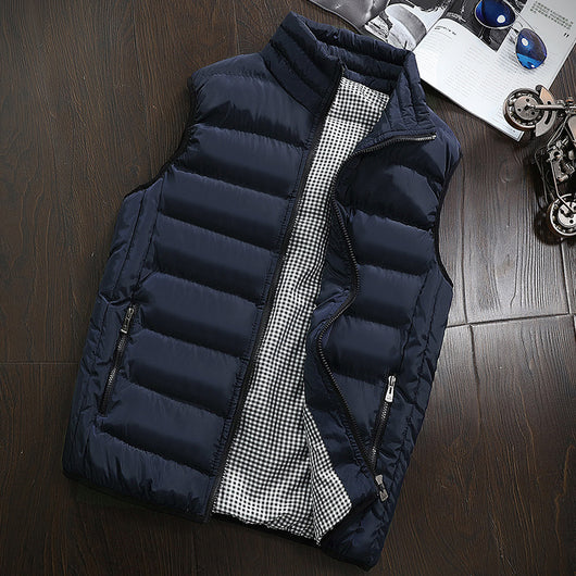 Chaleco de Algodón Slim Fit para Hombre - Estilo Moderno y Versátil - Image 19