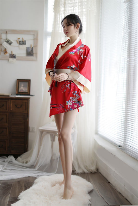 Camisón Elegante con Malla y Varillas para Mujer
