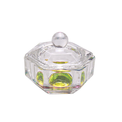 Copa Octagonal de Cristal para Líquidos de Uñas - Image 9