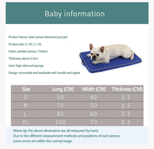Colchoneta Ortopédica para Perros con Impresión Personalizada - Image 6