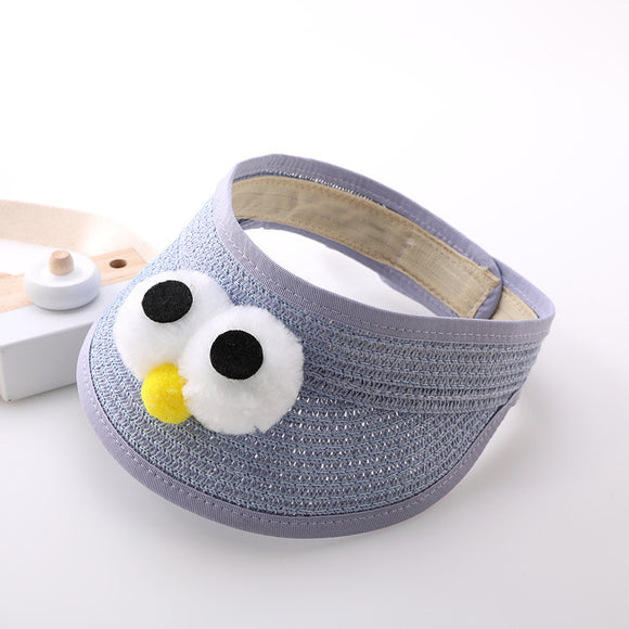 Gorro Infantil de Verano con Protección Solar y Visera Abierta