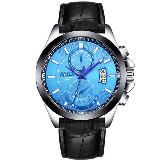 Reloj Deportivo de Acero con Calendario y Esfera Grande Resistente al Agua - Image 12