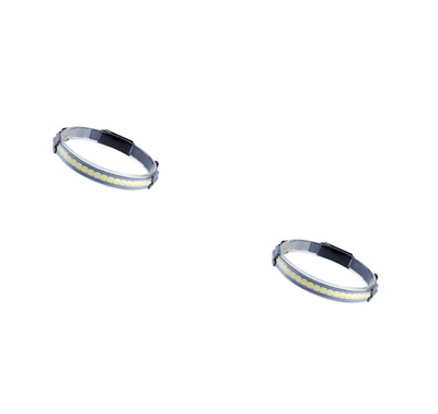 Linterna Frontal LED COB con Batería Recargable y Luz de Advertencia - Image 6