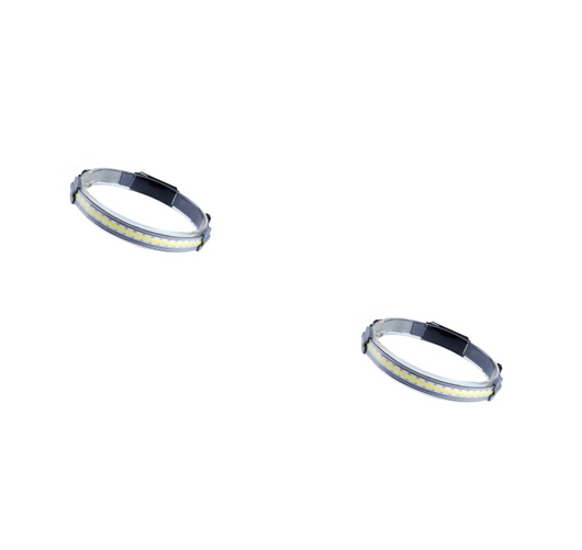 Linterna Frontal LED COB con Batería Recargable y Luz de Advertencia - Image 6