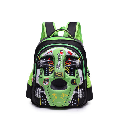 Mochila Escolar 3D Infantil con Diseño de Autos de Carreras - Image 19