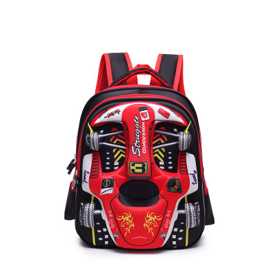 Mochila Escolar 3D Infantil con Diseño de Autos de Carreras - Image 26