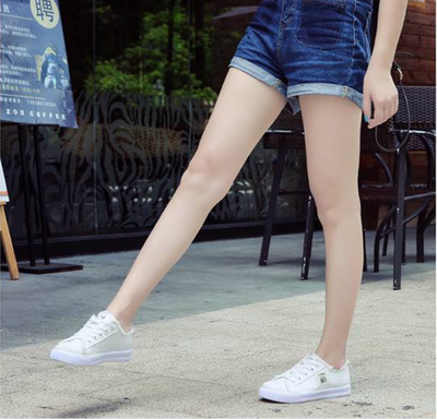 Zapatillas de Lona Blancas para Mujer Estilo Coreano - Cómodas y Versátiles - Image 12