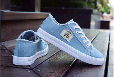 Zapatillas de Lona Blancas para Mujer Estilo Coreano - Cómodas y Versátiles - Image 8