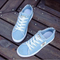 Zapatillas de Lona Blancas para Mujer Estilo Coreano - Cómodas y Versátiles