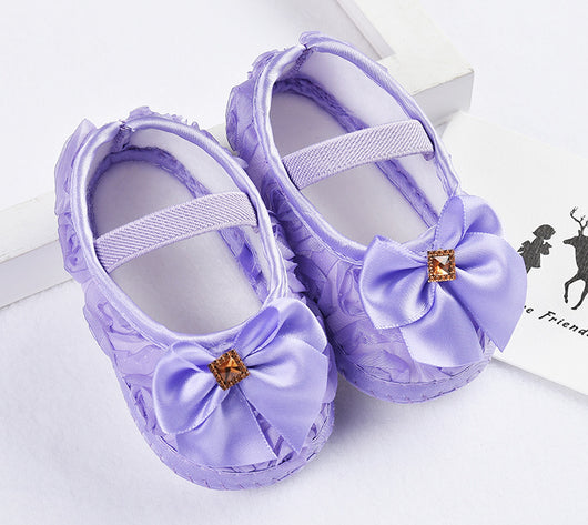 Tenis Suave para Bebé y Niña - Lona Antideslizante con Suela Flexible - Image 3