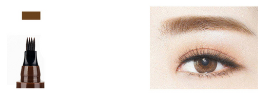 Lápiz de Cejas Multifuncional de 4 Puntas - Precisión Profesional - Image 5