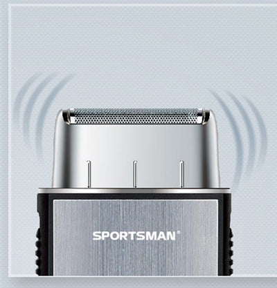 Afeitadora Eléctrica Duplex 2 en 1 Sportsman SM-528 - Rasurado Preciso y Versátil - Image 3