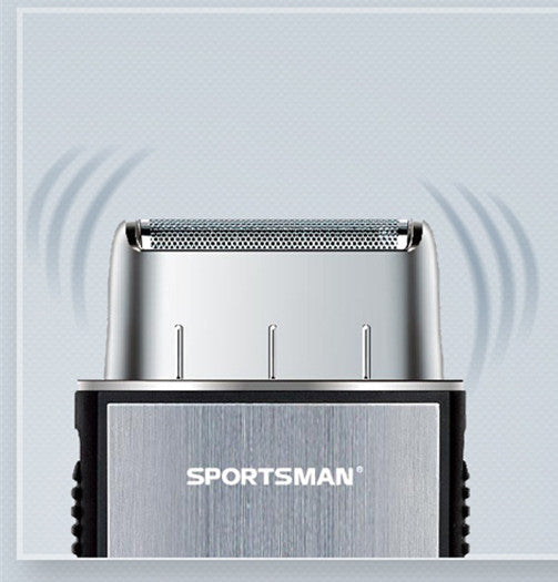 Afeitadora Eléctrica Duplex 2 en 1 Sportsman SM-528 - Rasurado Preciso y Versátil - Image 3