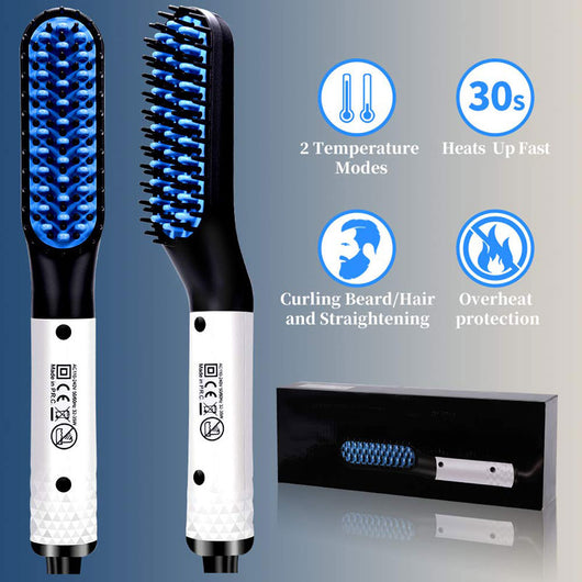 Peine Alisador Multifuncional para Barba y Cabello