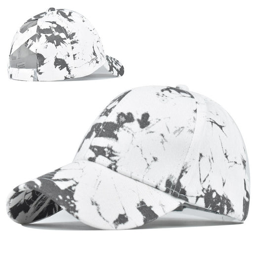 Gorra Tie-Dye de Algodón Puro con Visera - Diseño Abierto para Cola de Caballo - Image 9