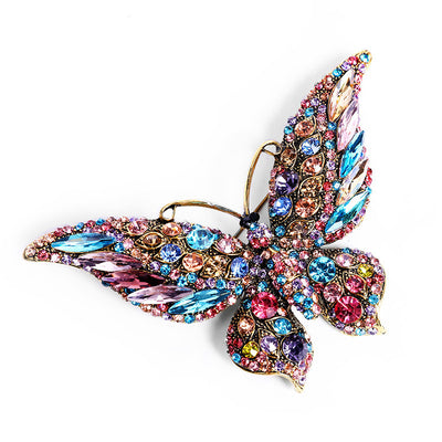 Broche Mariposa Cristal Animal Fashion Grande - Image 7