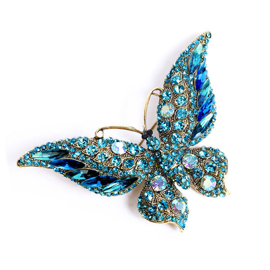 Broche Mariposa Cristal Animal Fashion Grande - Image 11