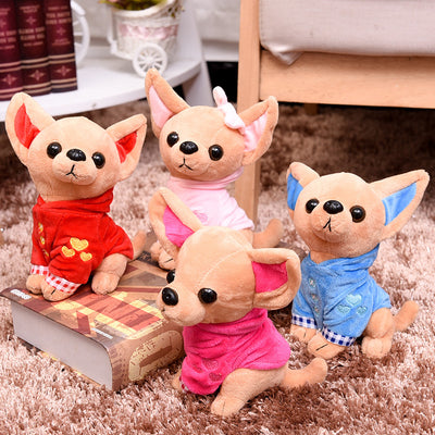 Peluche Chihuahua Adorable - Juguete Suave para Niños