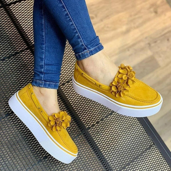Sapatos Plataforma Casuais Primavera Outono Estilo Europeu Americano
