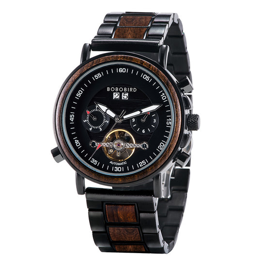 Reloj de Madera Elegante y Versátil