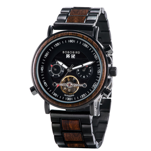 Reloj de Madera Elegante y Versátil
