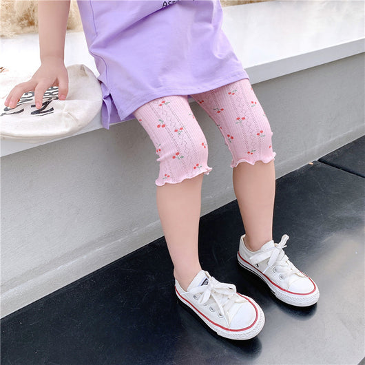 Leggings Infantiles a Rayas con Diseño de Conejito - Image 13