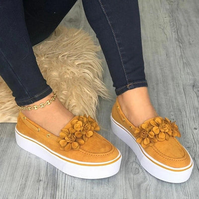Zapatos Plataforma Casual Primavera Otoño Estilo Europeo Americano