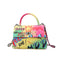 Bolso de Mano Mujer con Diseño Graffiti Pintado
