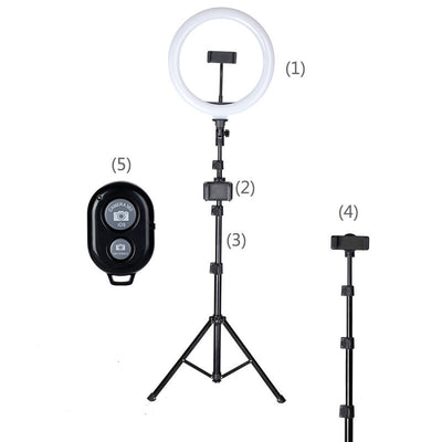 Aro de Luz LED 26cm para Transmisión en Vivo y Belleza - Image 2