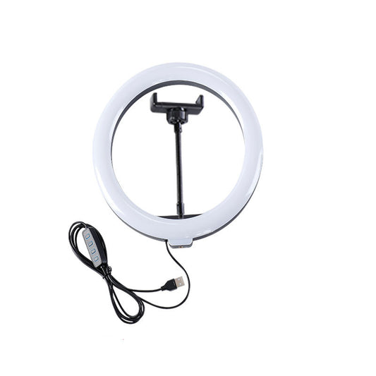 Aro de Luz LED 26cm para Transmisión en Vivo y Belleza