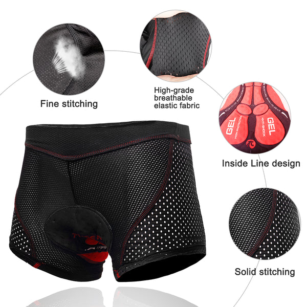 Pantalones Cortos Profesionales para Ciclismo de Ruta y Montaña - Hombre Verano