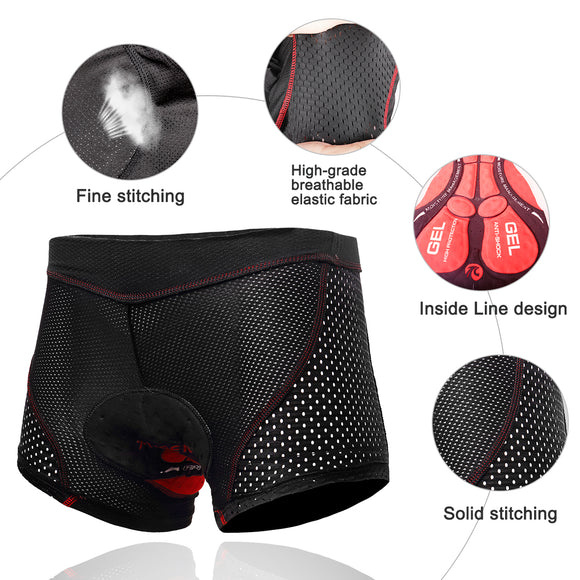 Pantalones Cortos Profesionales para Ciclismo de Ruta y Montaña - Hombre Verano