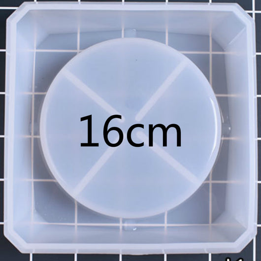 Molde de Silicona para Resina Epoxi con Cristales DIY