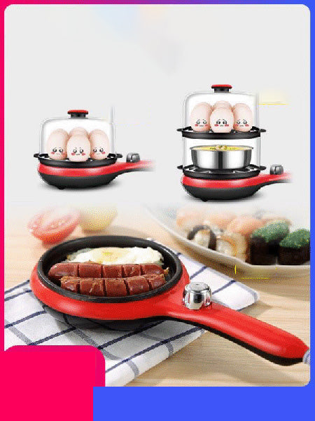 Cocedor de Huevos Eléctrico de Acero Inoxidable - Máquina Multifunción para Desayunos - Image 9