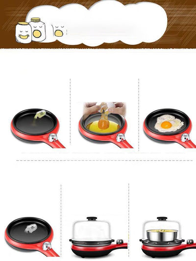 Cocedor de Huevos Eléctrico de Acero Inoxidable - Máquina Multifunción para Desayunos - Image 3
