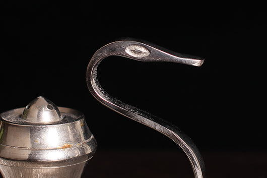 Difusor de Aroma con Quemador de Incienso Cisne Plateado en Cobre - Image 12