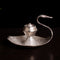 Difusor de Aroma con Quemador de Incienso Cisne Plateado en Cobre