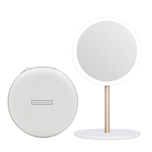Espejo de Maquillaje Led Portátil Plegable con Luz Integrada - Image 4