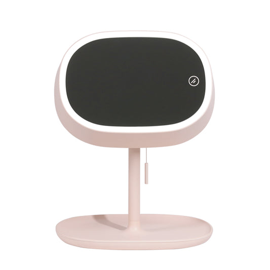 Espejo de Maquillaje LED Portátil Plegable con Luz Integrada
