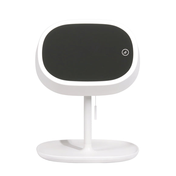 Espejo de Maquillaje LED Portátil Plegable con Luz Integrada