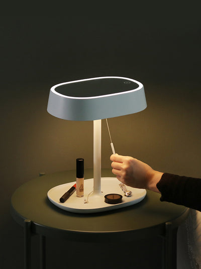 Espejo de Maquillaje LED Portátil Plegable con Luz Integrada - Image 3