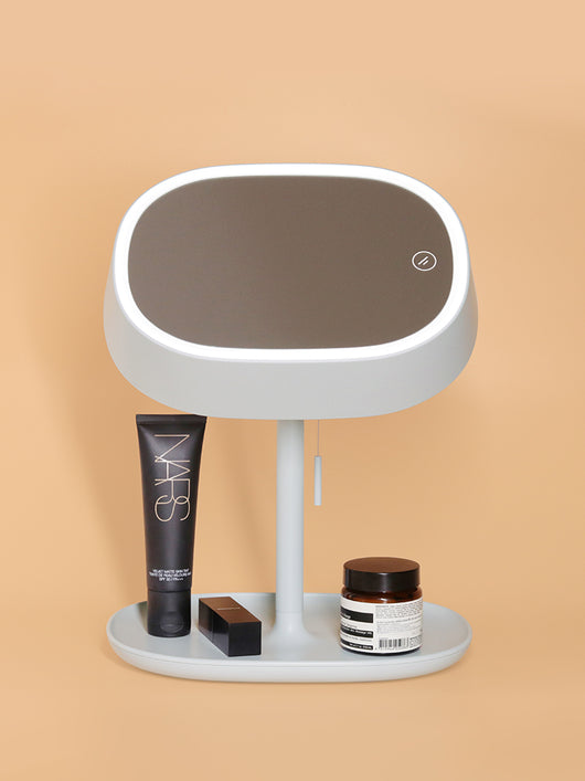 Espejo de Maquillaje LED Portátil Plegable con Luz Integrada - Image 5