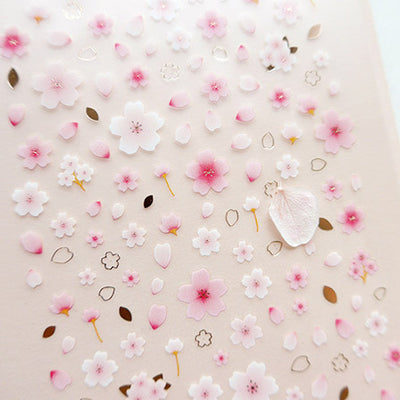 Pegatinas de Flores de Cerezo Adhesivas para Decoración DIY - Image 2