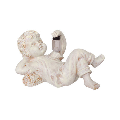 Lámpara Solar Decorativa Tarro de Luciérnagas - Adorno de Resina para Jardín y Escritorio - Image 10
