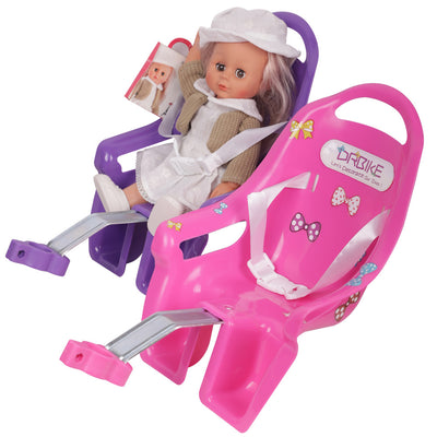 Asiento de Muñeca para Bicicleta Infantil - Accesorio Barbie con Decoración - Image 5